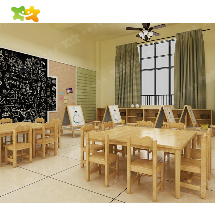 Modern Kids School Furniture Kindergarten Children Art Room Table