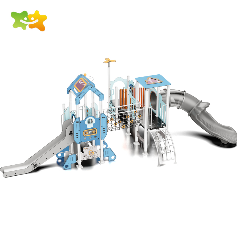 HPL Series Space Theme Factory Customized Outdoor Kids Playground Slide Equipment Outdoor Playground Set